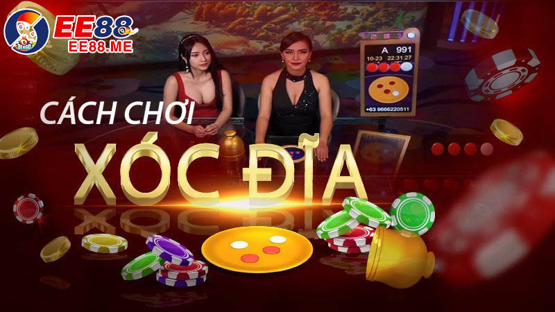 Các bước chơi xóc đĩa tại EE88