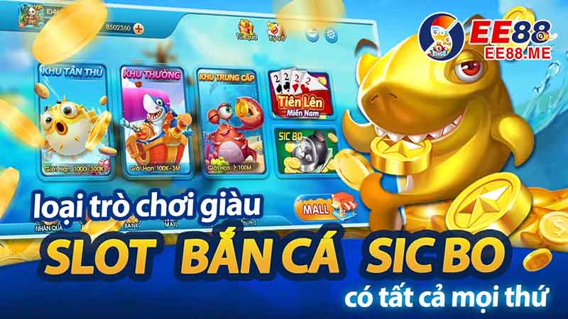 Vùng biển kỳ diệu: Trải nghiệm game bắn cá đổi thưởng hấp dẫn 1 Tìm hiểu về game bắn cá đổi thưởng tại Ee88
